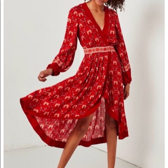 SPELL & THE GYPSY | Red Jewel Soirée Dress - Picture 6 of 6